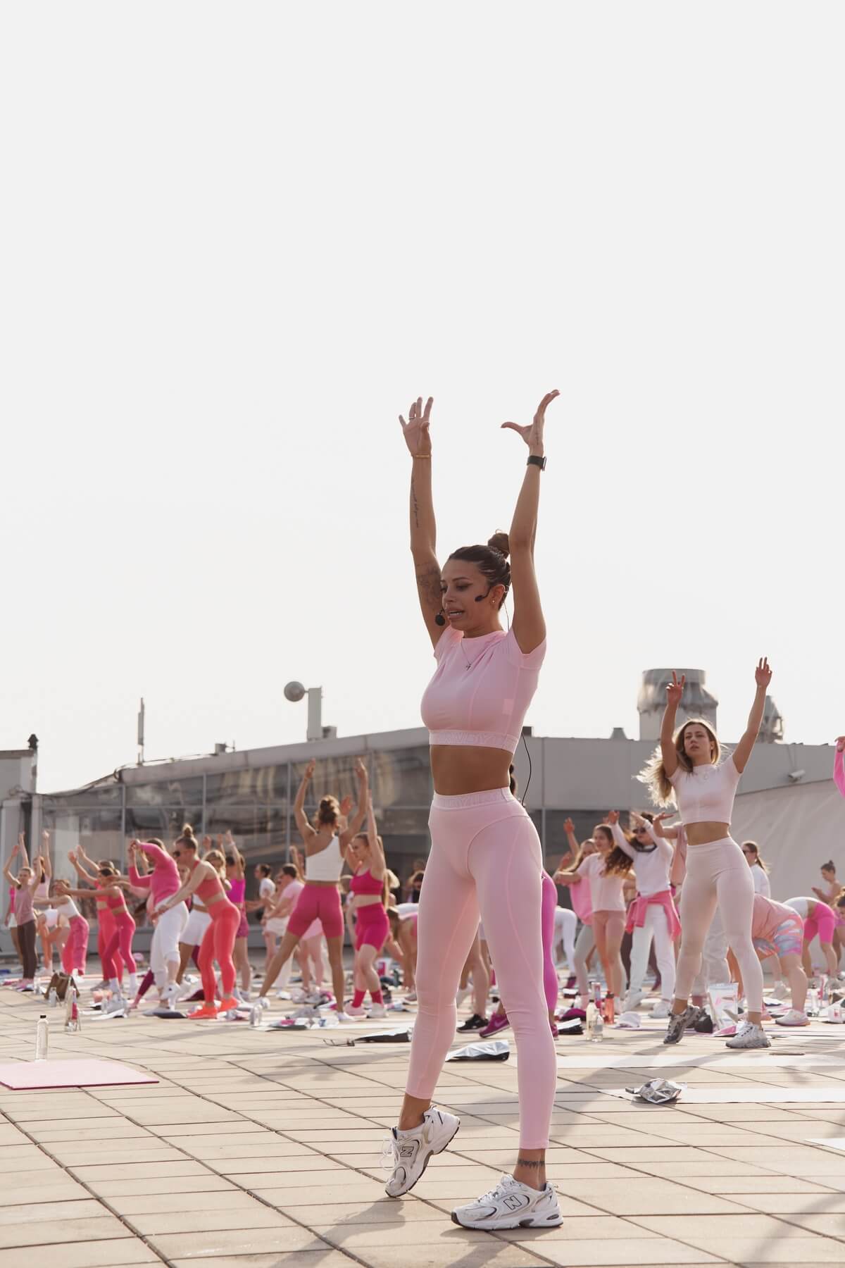 Тренировка на крыше Галерей с SMSTRETCHING