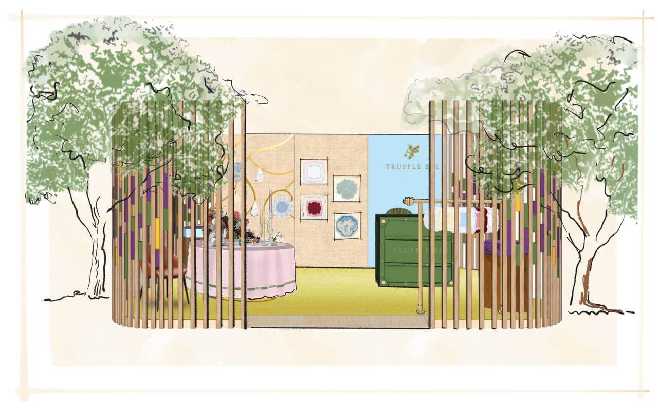 С 23 по 26 июня в pop-up бутике Truffle Bee комплект плейсматов Cocktail в подарок