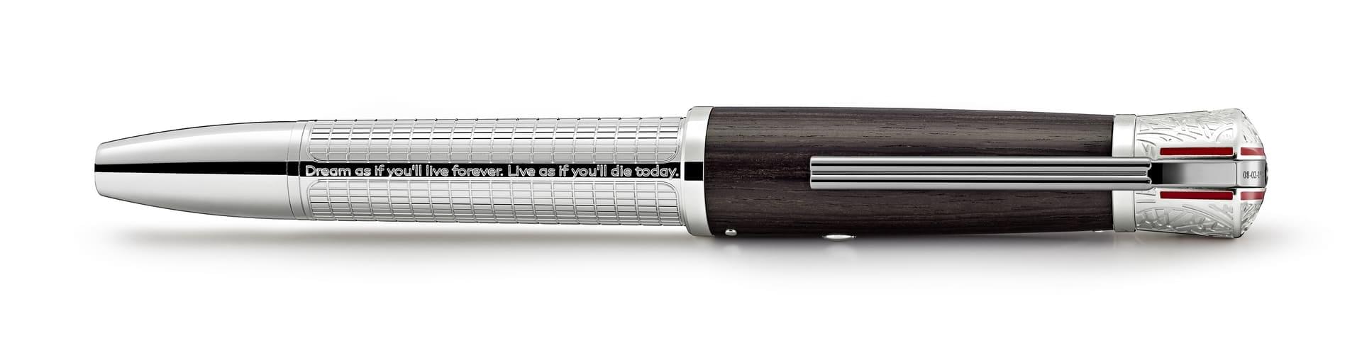 Серия пишущих инструментов Montblanc Great Characters James Dean: дань уважения бунтарскому духу и таланту бессмертной легенды кино