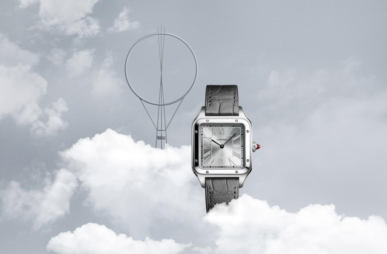 Новые модели часов Santos-Dumont XL от Cartier