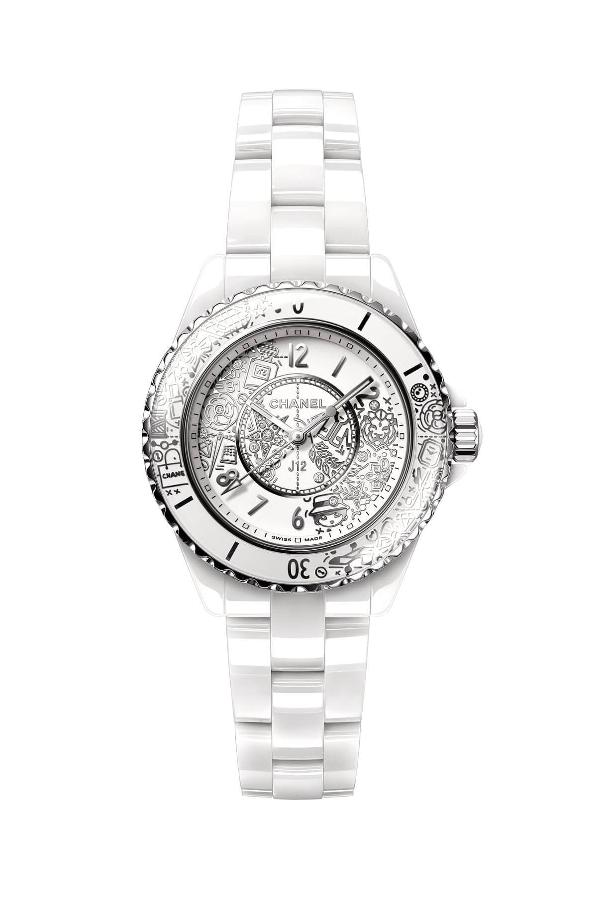 Новый дизайн часов Chanel J12