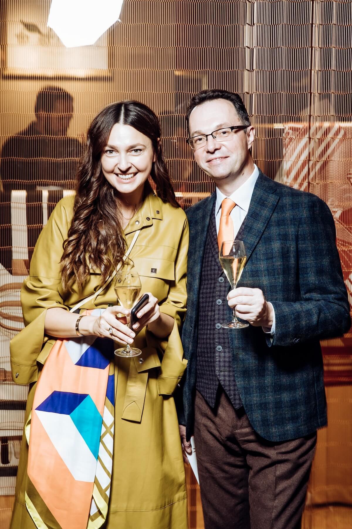 The Hermès boutique opening