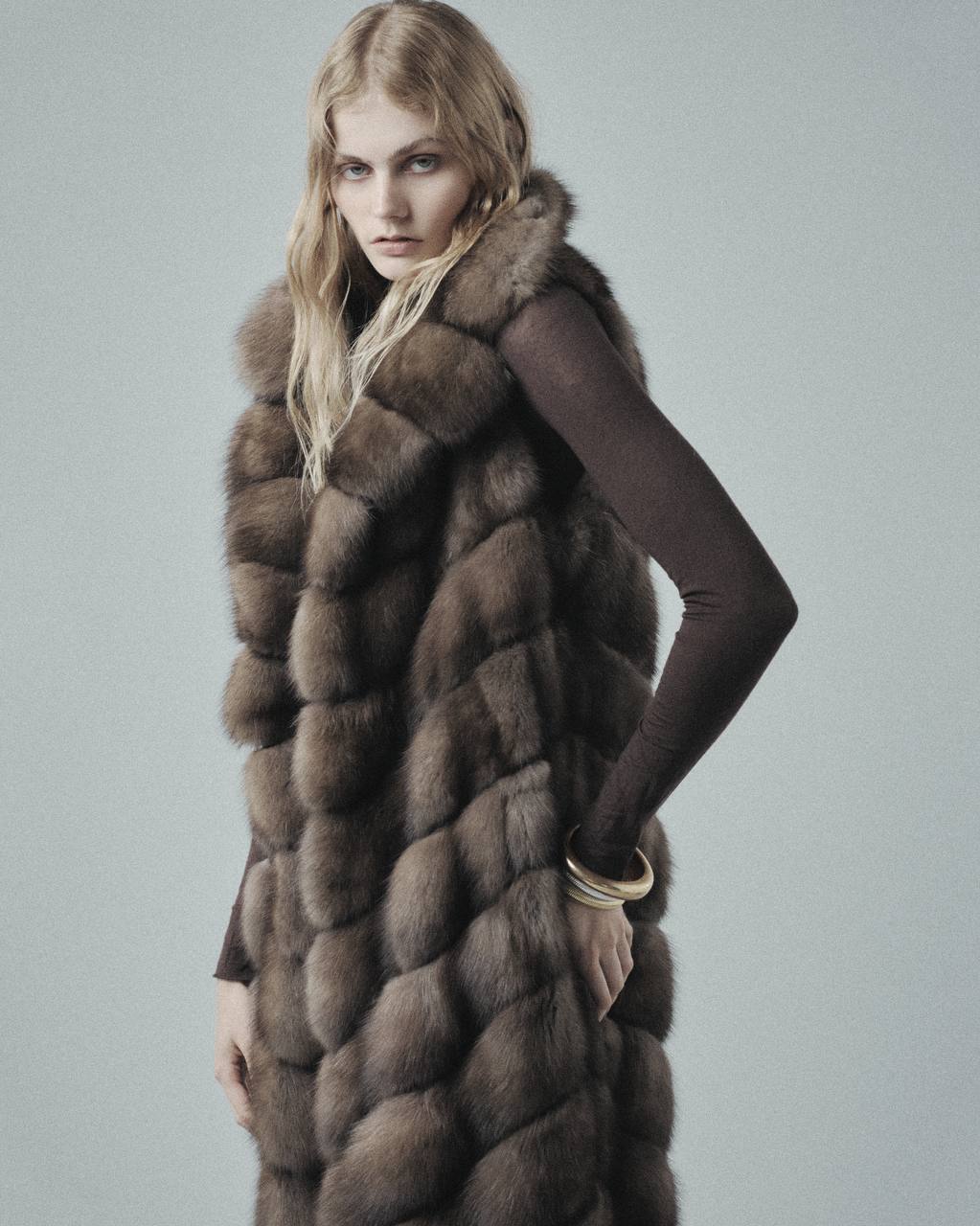 Меховые изделия в бутике Braschi