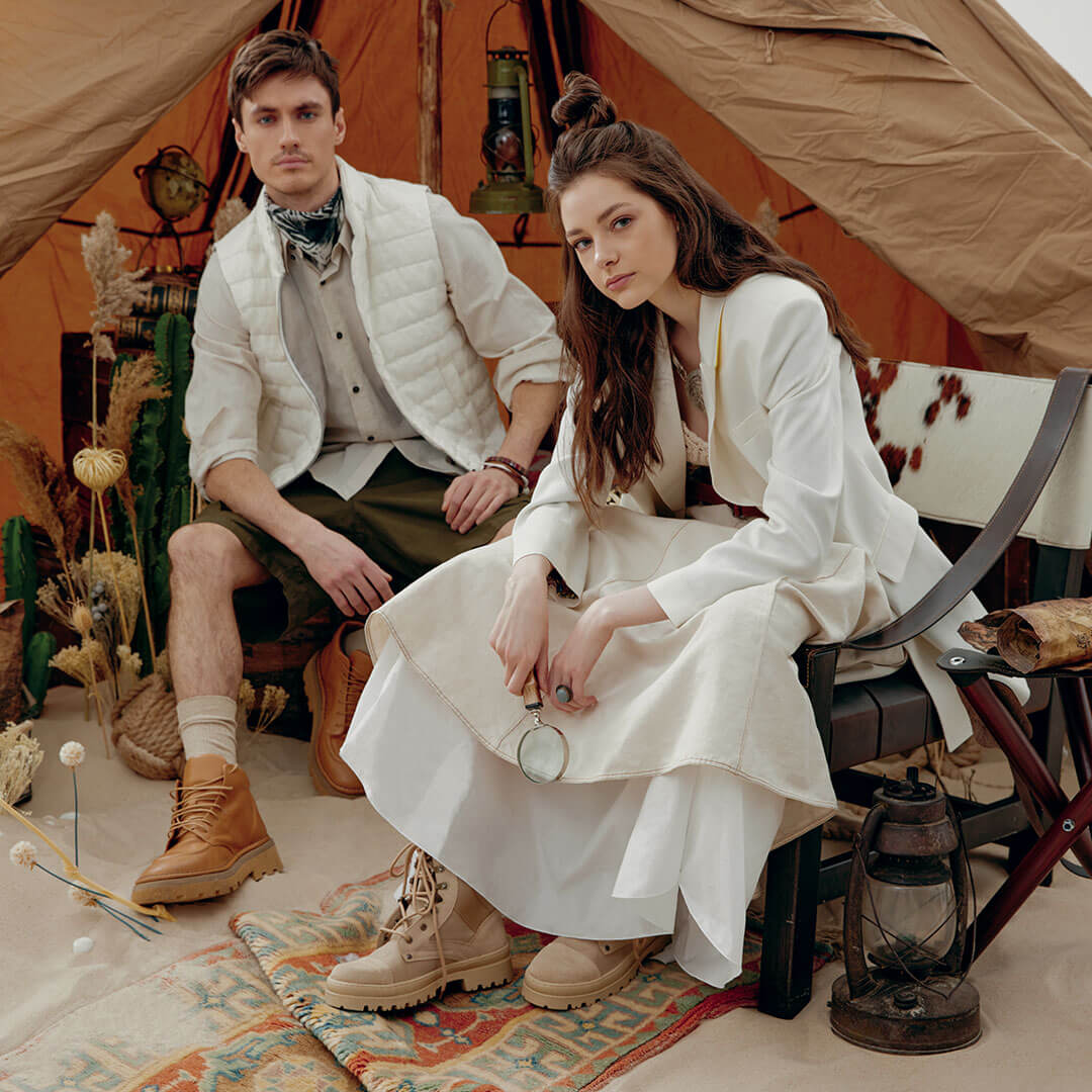 New spring-summer 2022 collections at the Cashmere & Silk and Agnona boutiques!