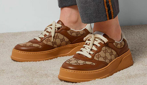 Кеды Gucci в бутике MonteCristo