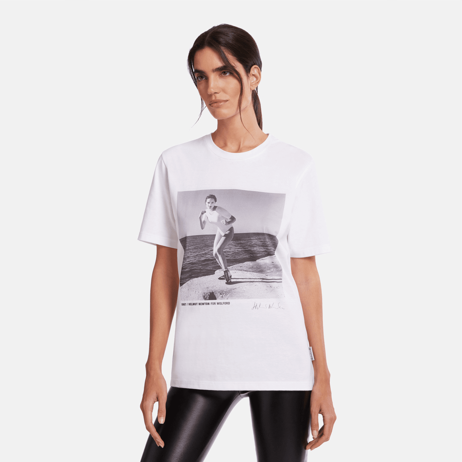 Photos by Helmut Newton in the Wolford collection