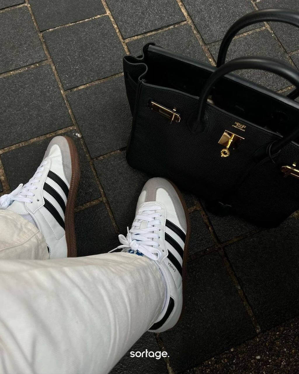 Кроссовки Adidas Samba Vegan "White Gum"