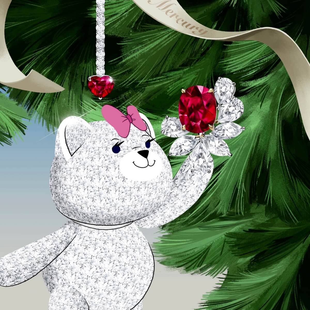 Новогодний мультипликационный проект Mercury