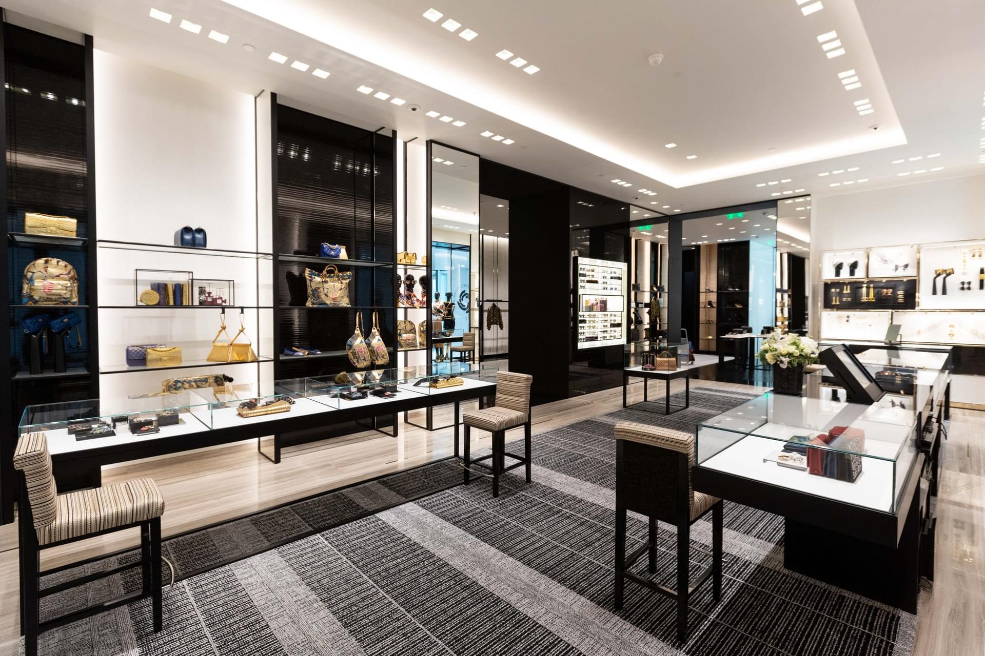 Chanel re-opens renovated boutique in Vremena Goda shopping mall