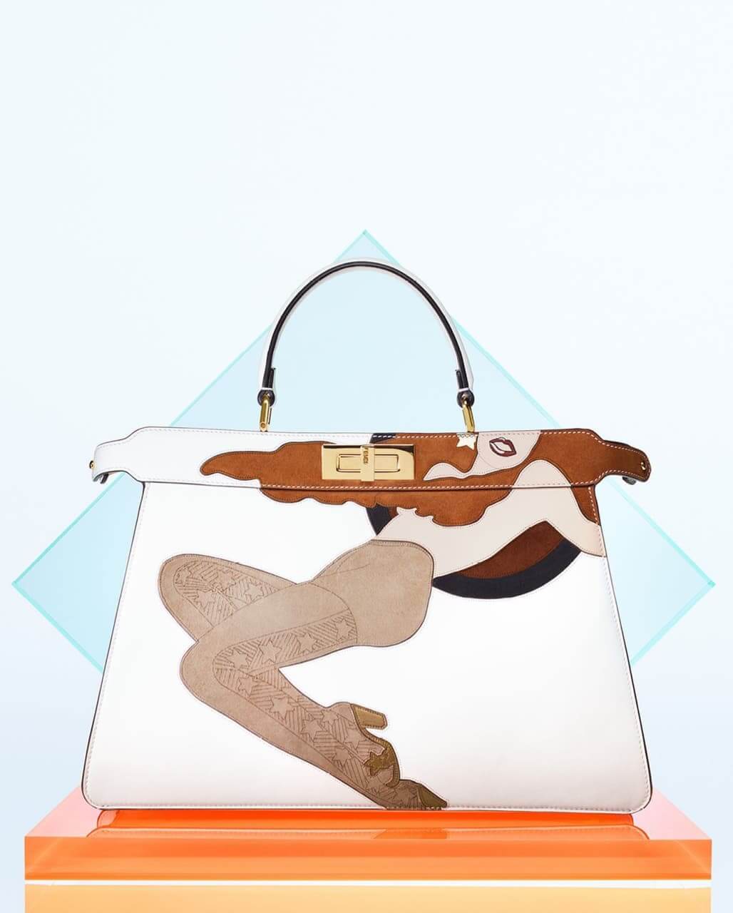Коллекция Fendi с иллюстрациями Антонио Лопеса