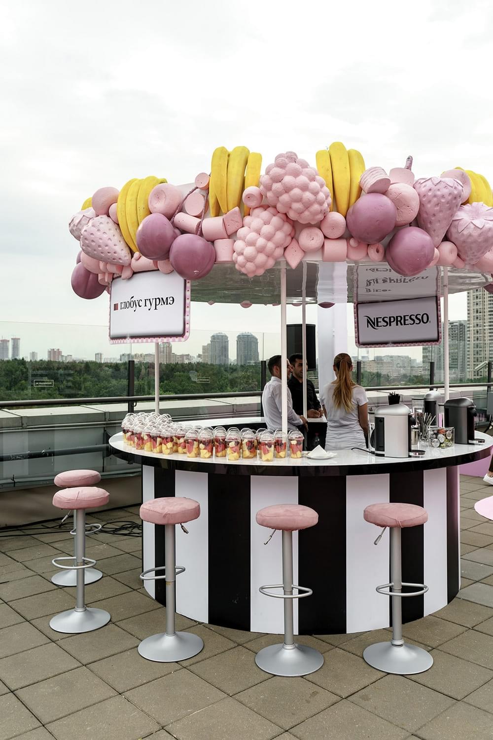 Summer rooftop party in Vremena Goda Galleries