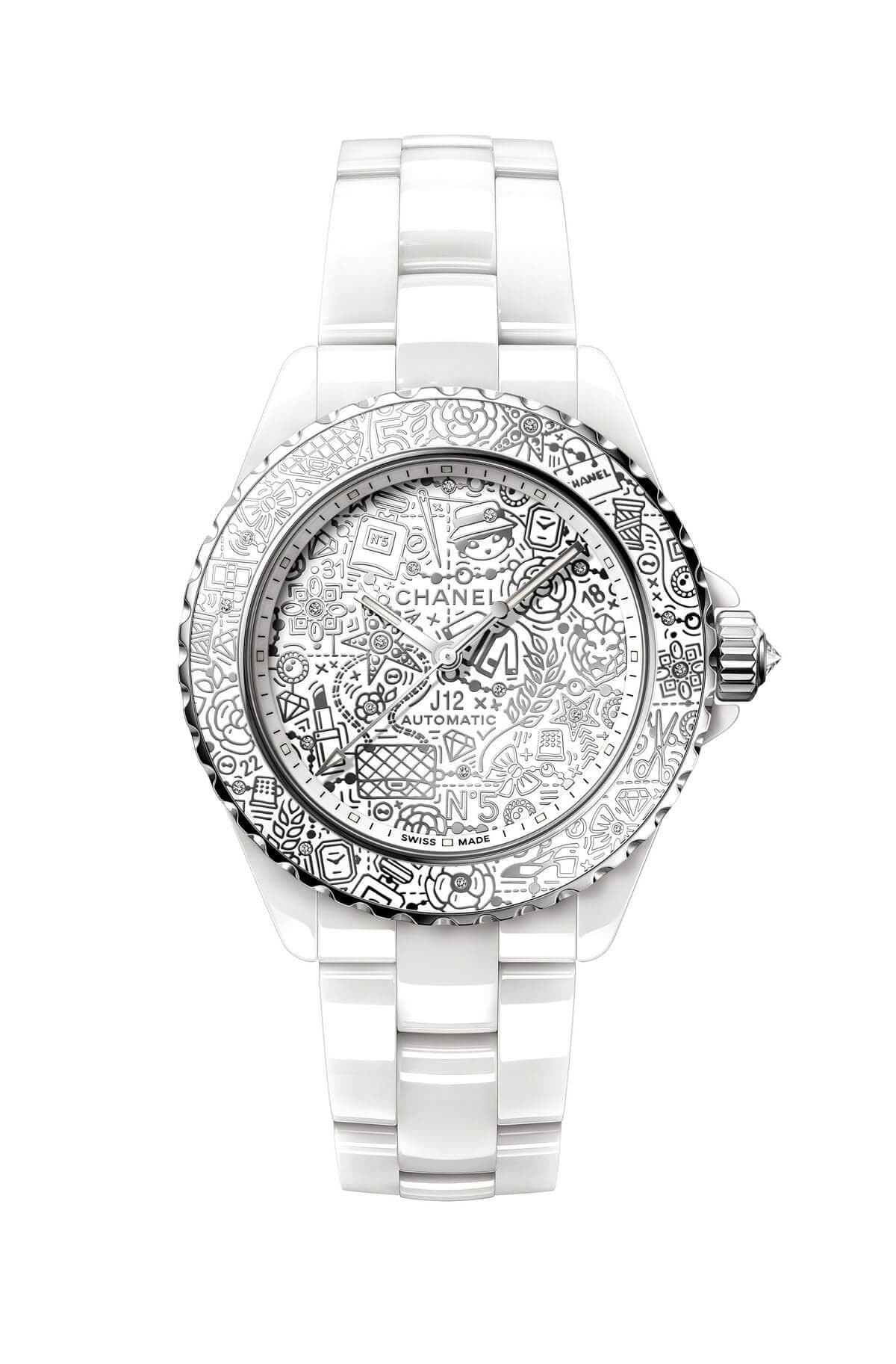 Новый дизайн часов Chanel J12