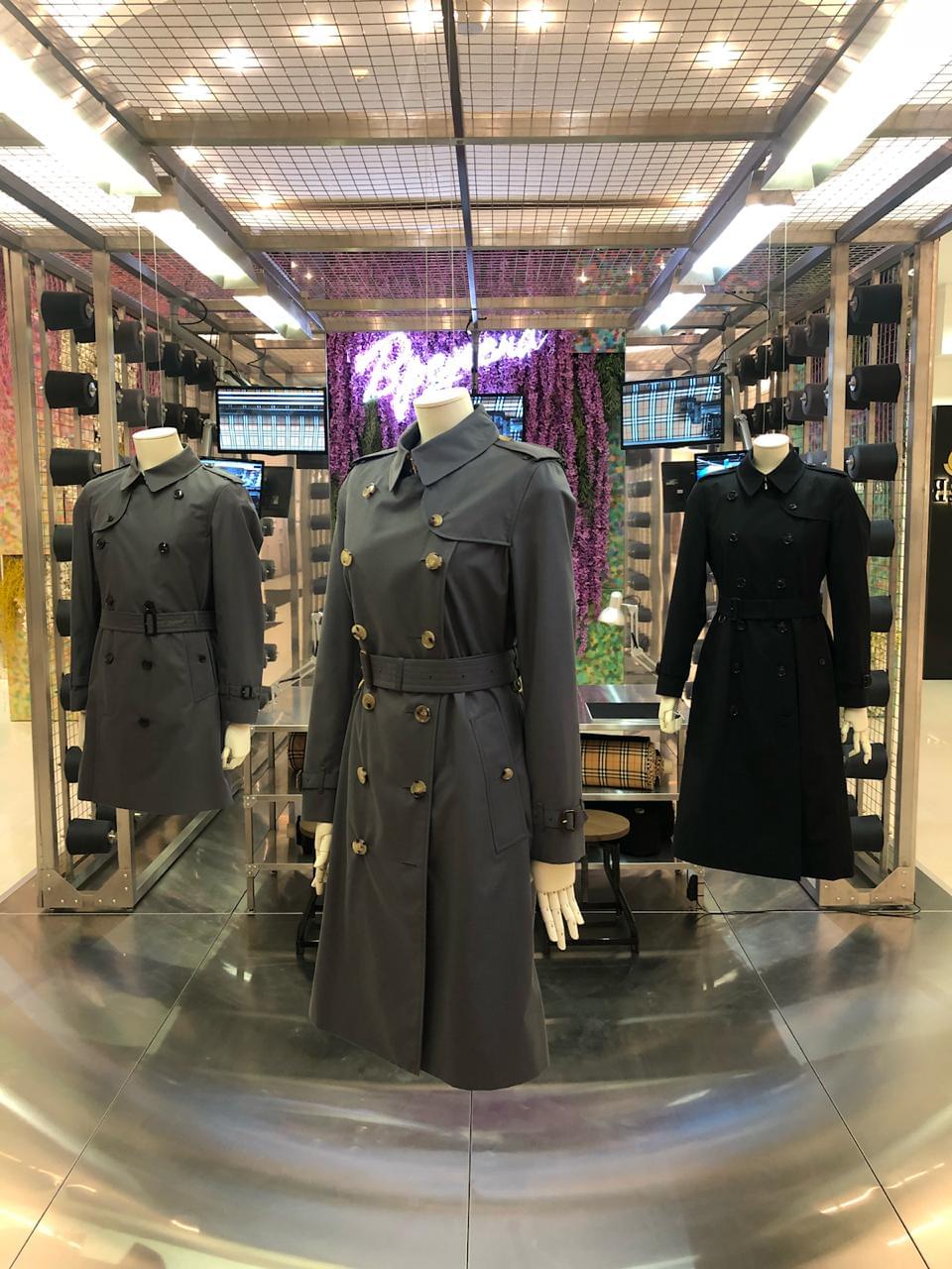Burberry Presents Its Trench Studio Exposition