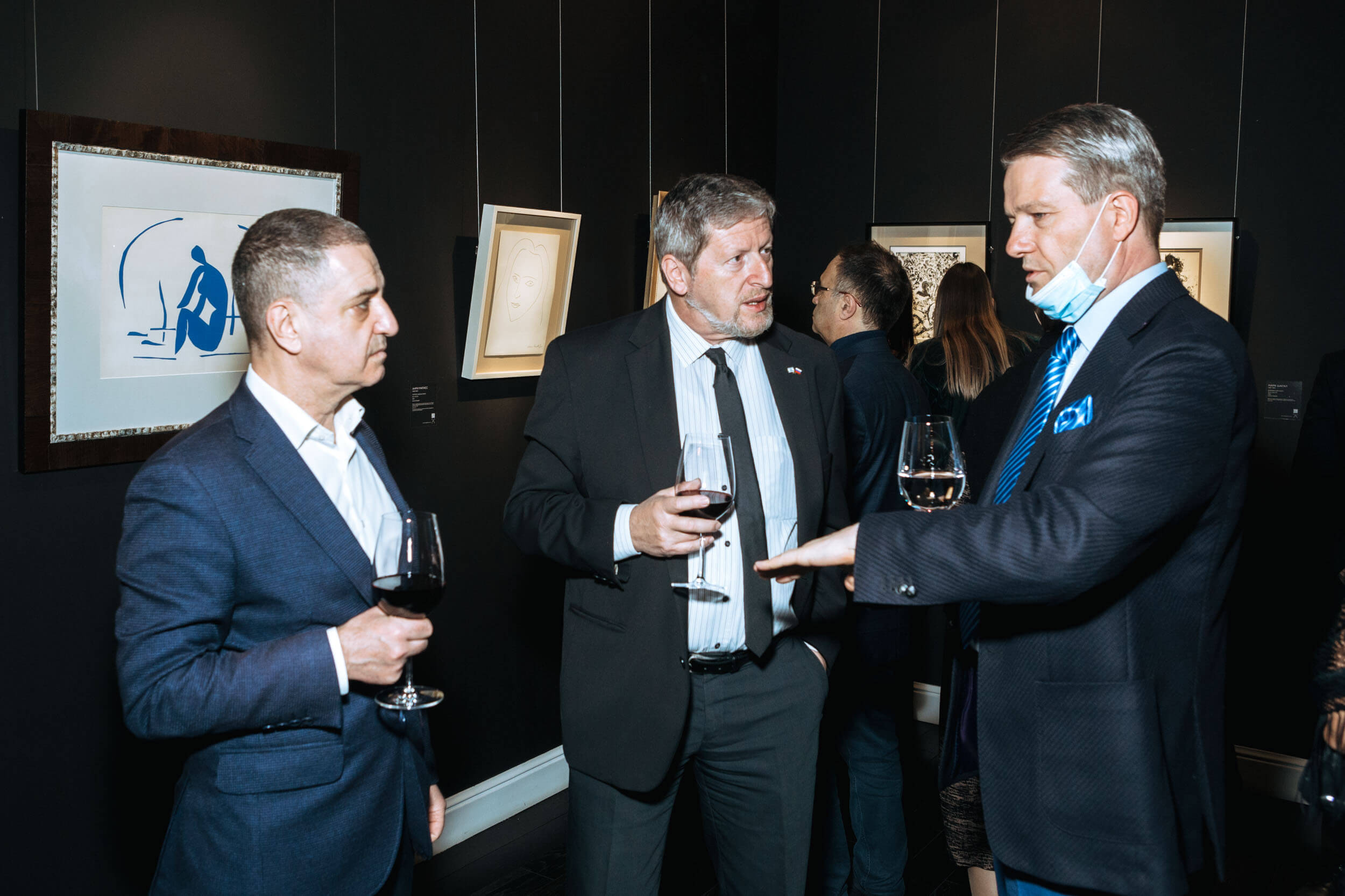 Opening of the exhibition 
