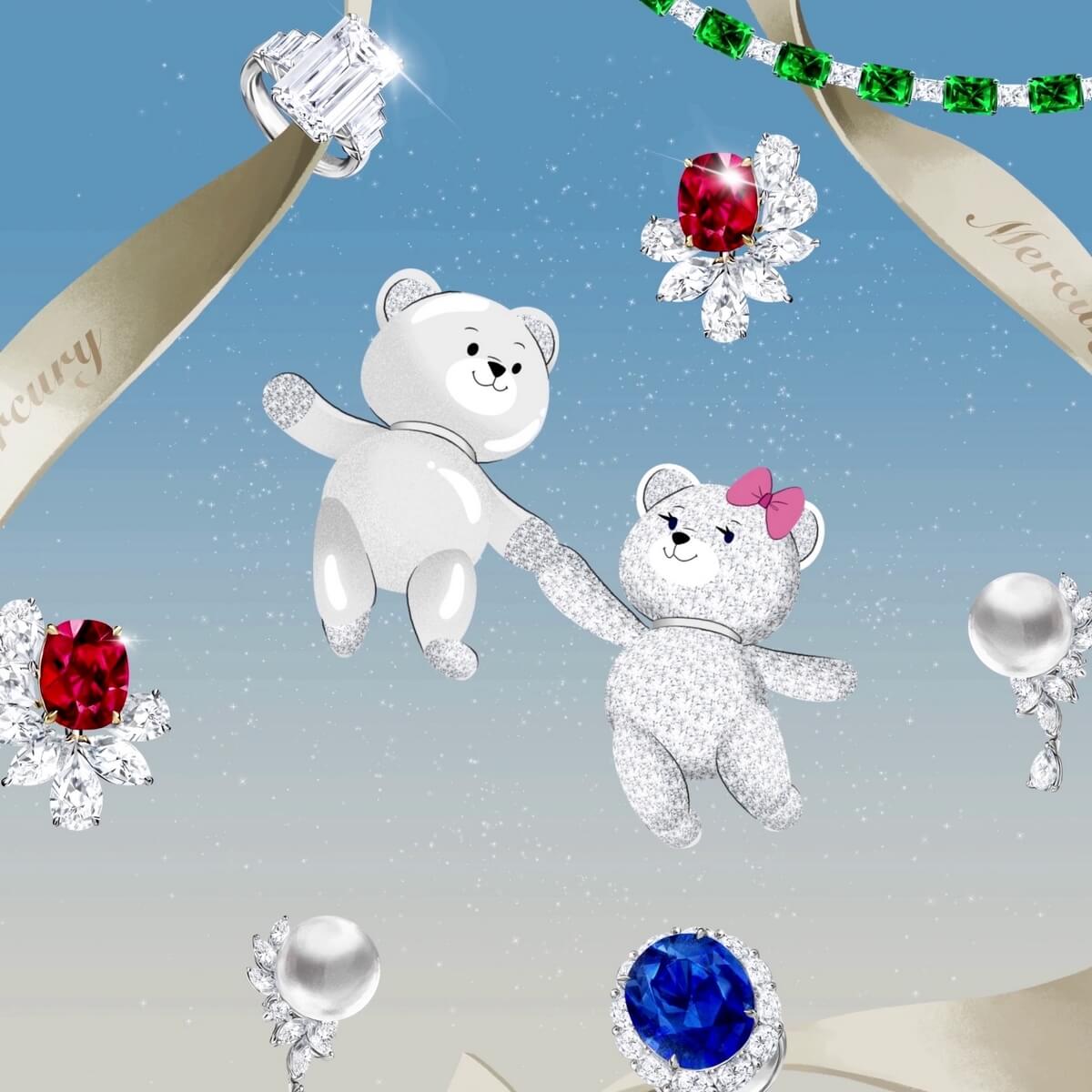 Новогодний мультипликационный проект Mercury