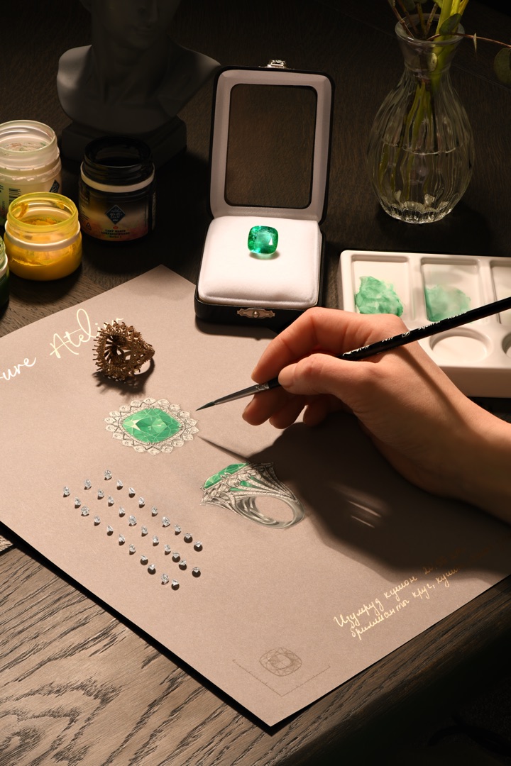 Новая коллекция изумрудов в PARURE ATELIER