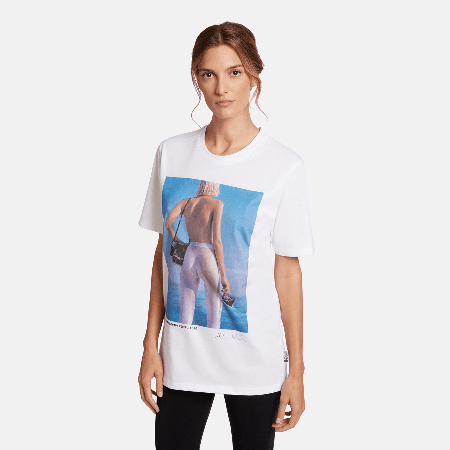 Photos by Helmut Newton in the Wolford collection