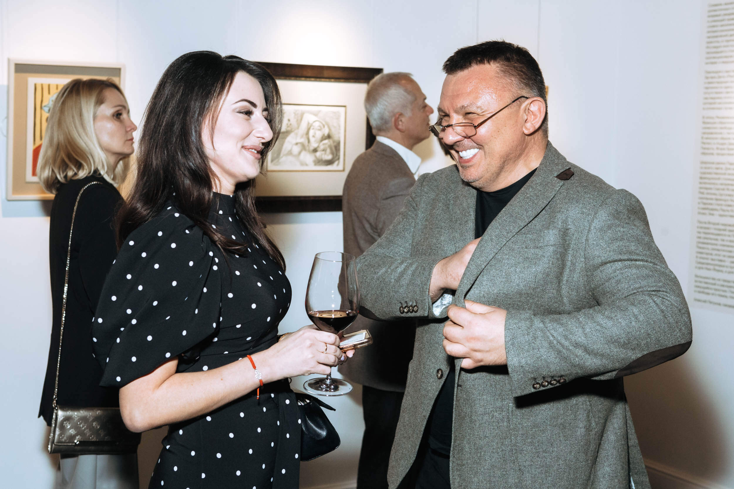 Opening of the exhibition 