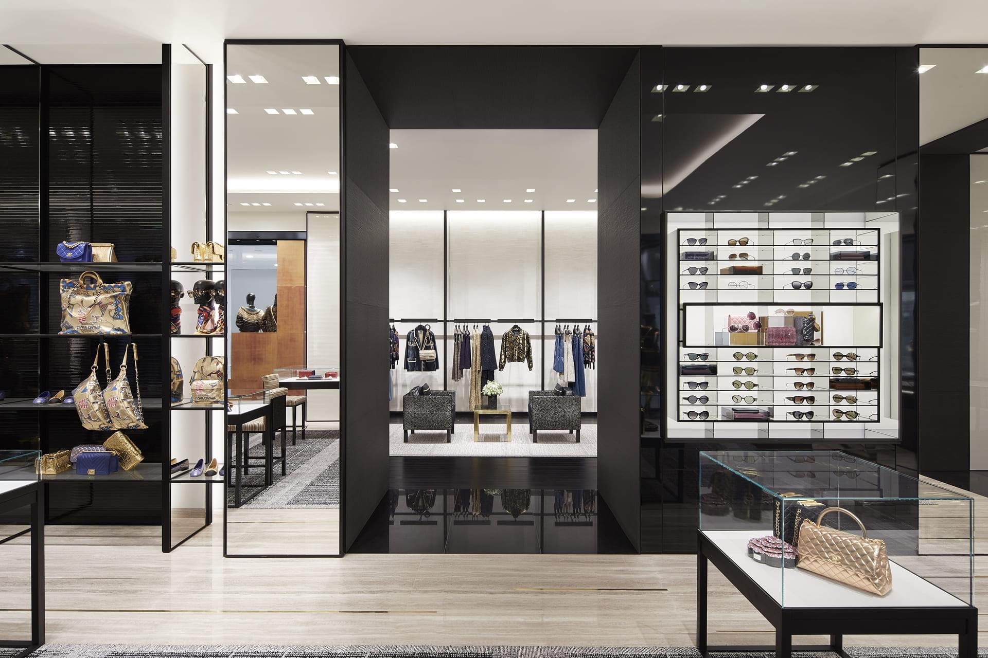 Chanel re-opens renovated boutique in Vremena Goda shopping mall