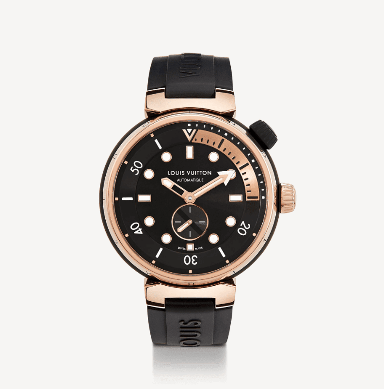 Новые часы Louis Vuitton Tambour Street Diver