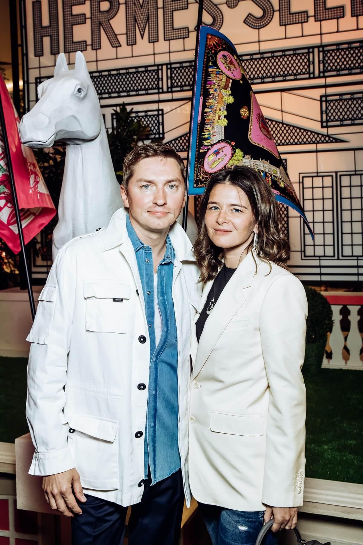 The Hermès boutique opening
