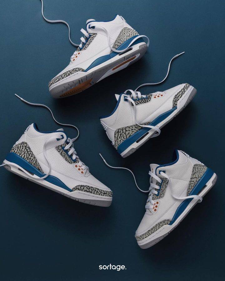 Новый релиз — Jordan 3 Retro «Wizards»