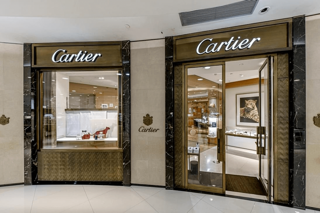 Cartier boutique closes for renovation