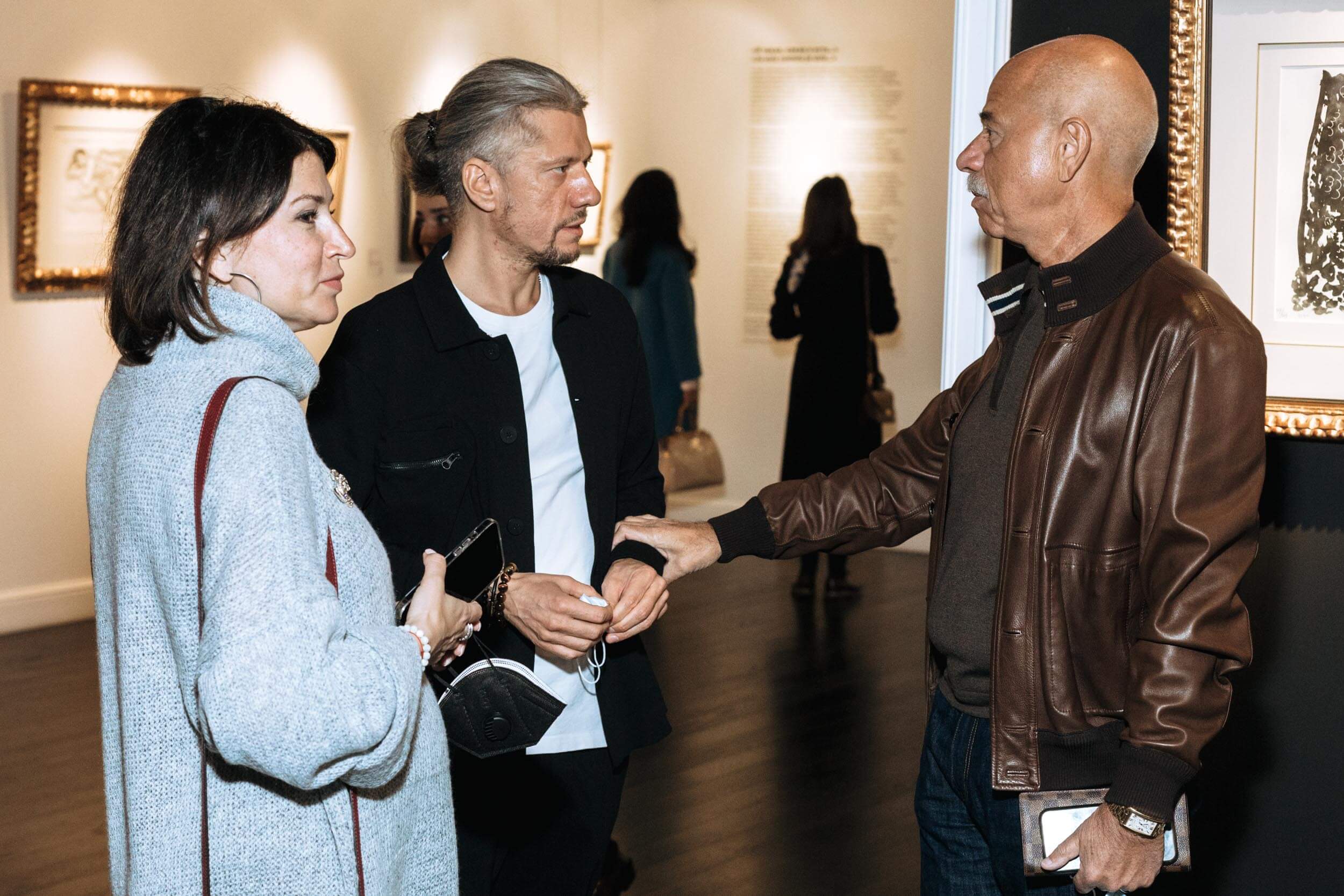 Opening of the exhibition 