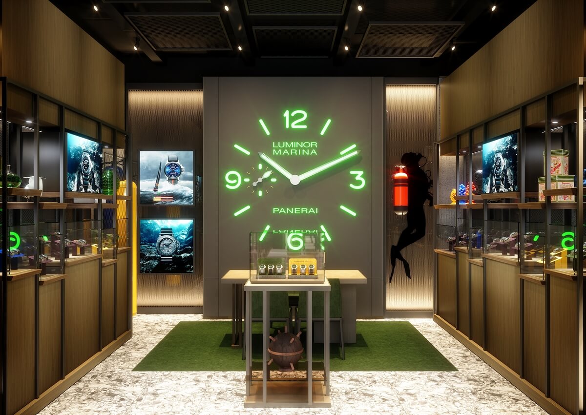Panerai представляет свой новый бутик