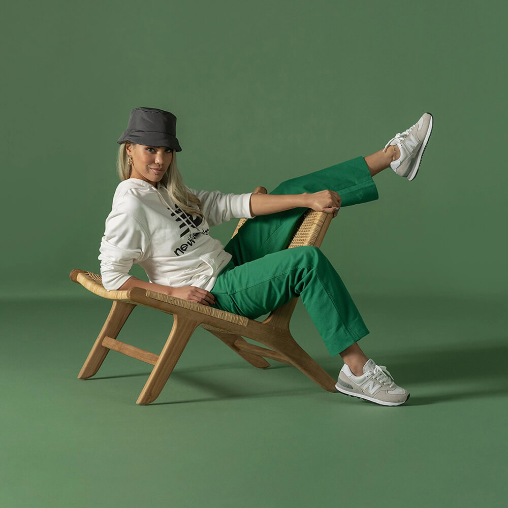 Обновленная модель New Balance 574 Green Leaf