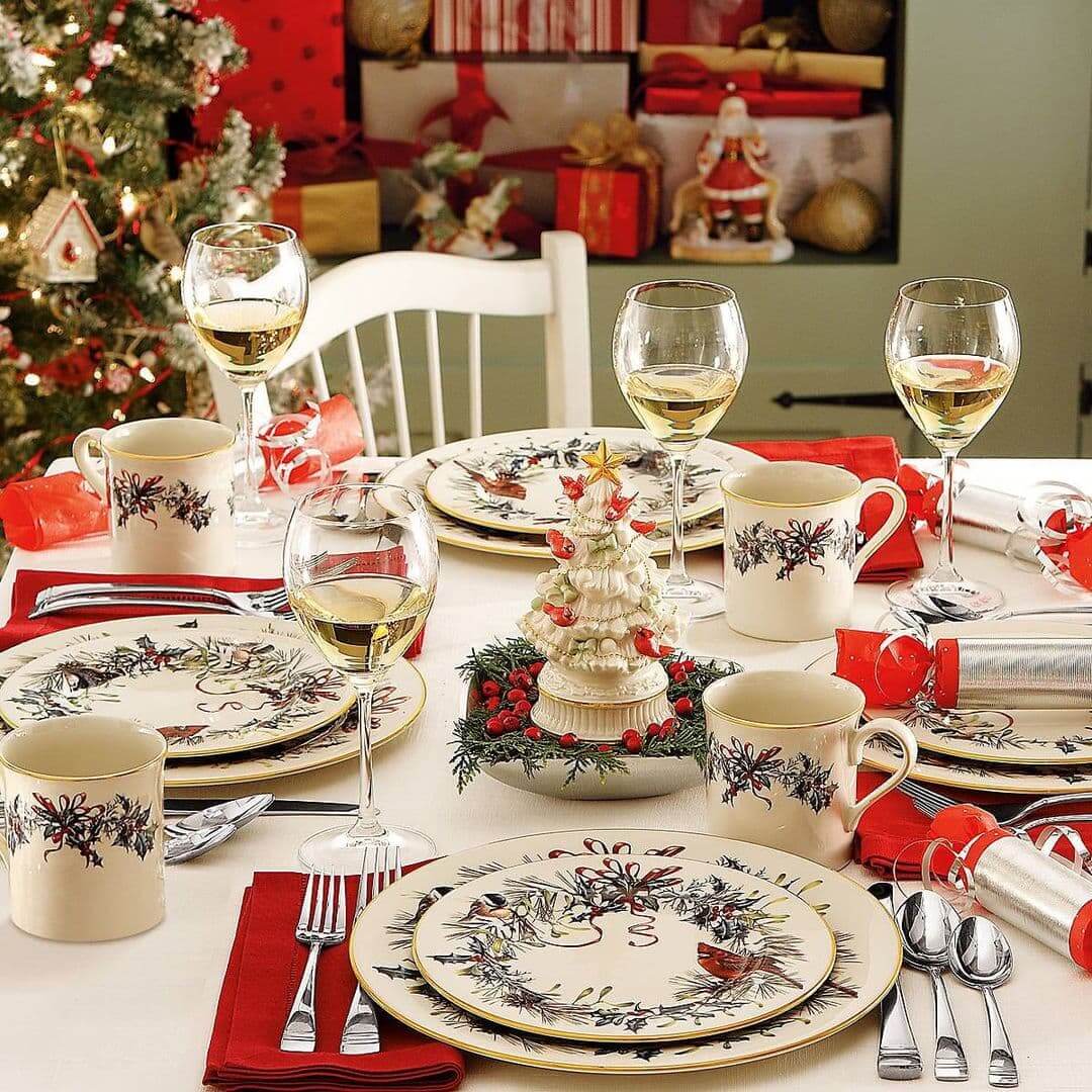 Коллекции сервиза для украшения праздничного стола