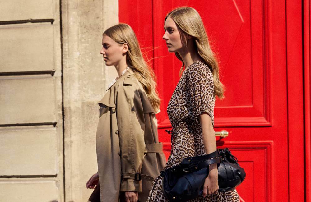 Leopard print at Gerard Darel boutique