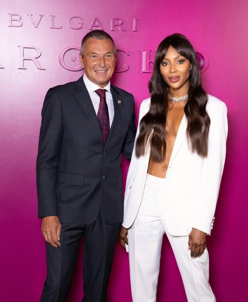 Показ новой коллекции Bvlgari в Риме