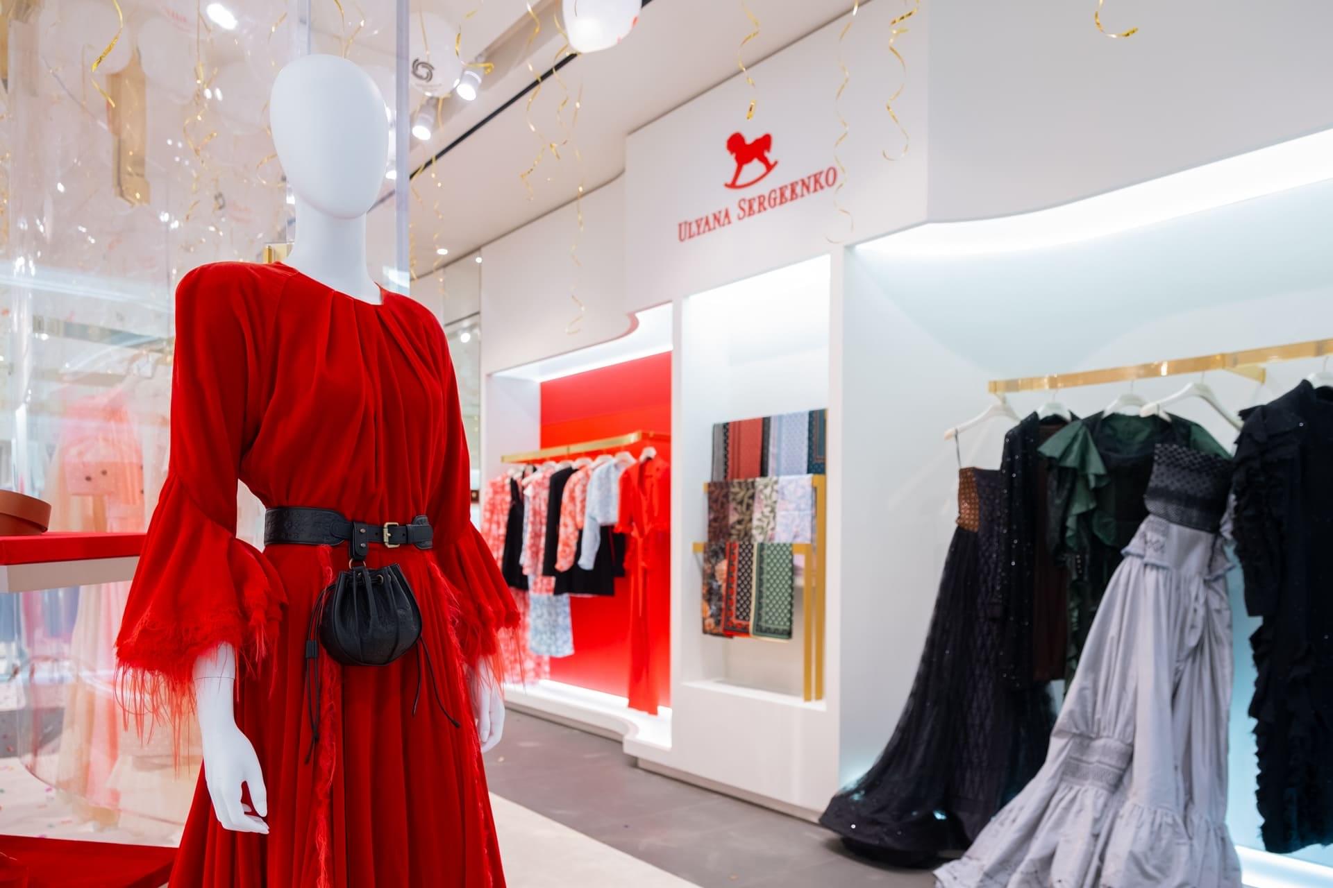 Долгожданное открытие pop-up Ulyana Sergeenko во «Временах Года»