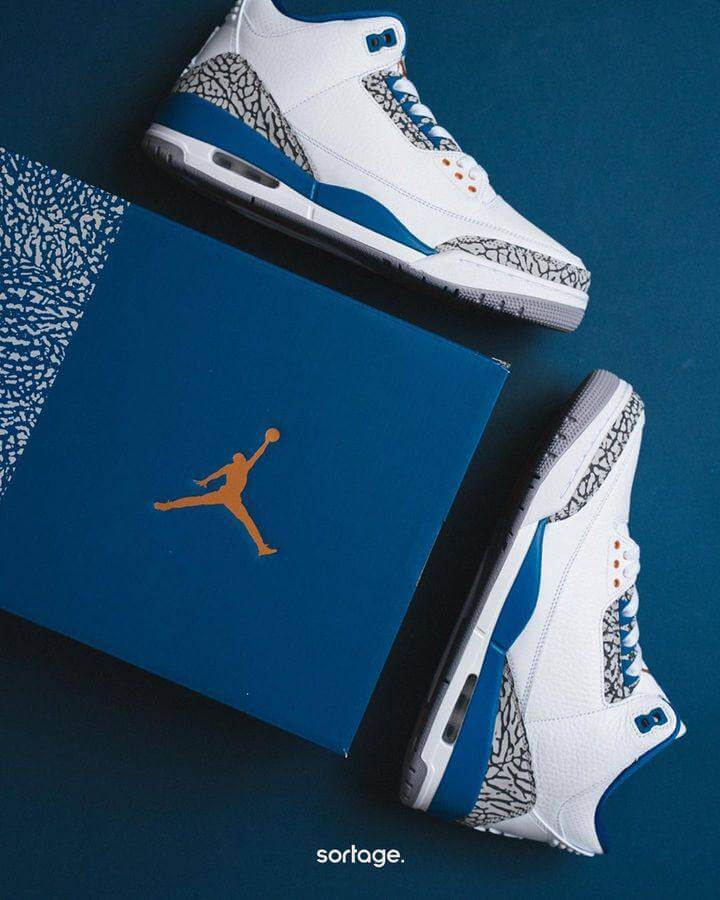 Новый релиз — Jordan 3 Retro «Wizards»