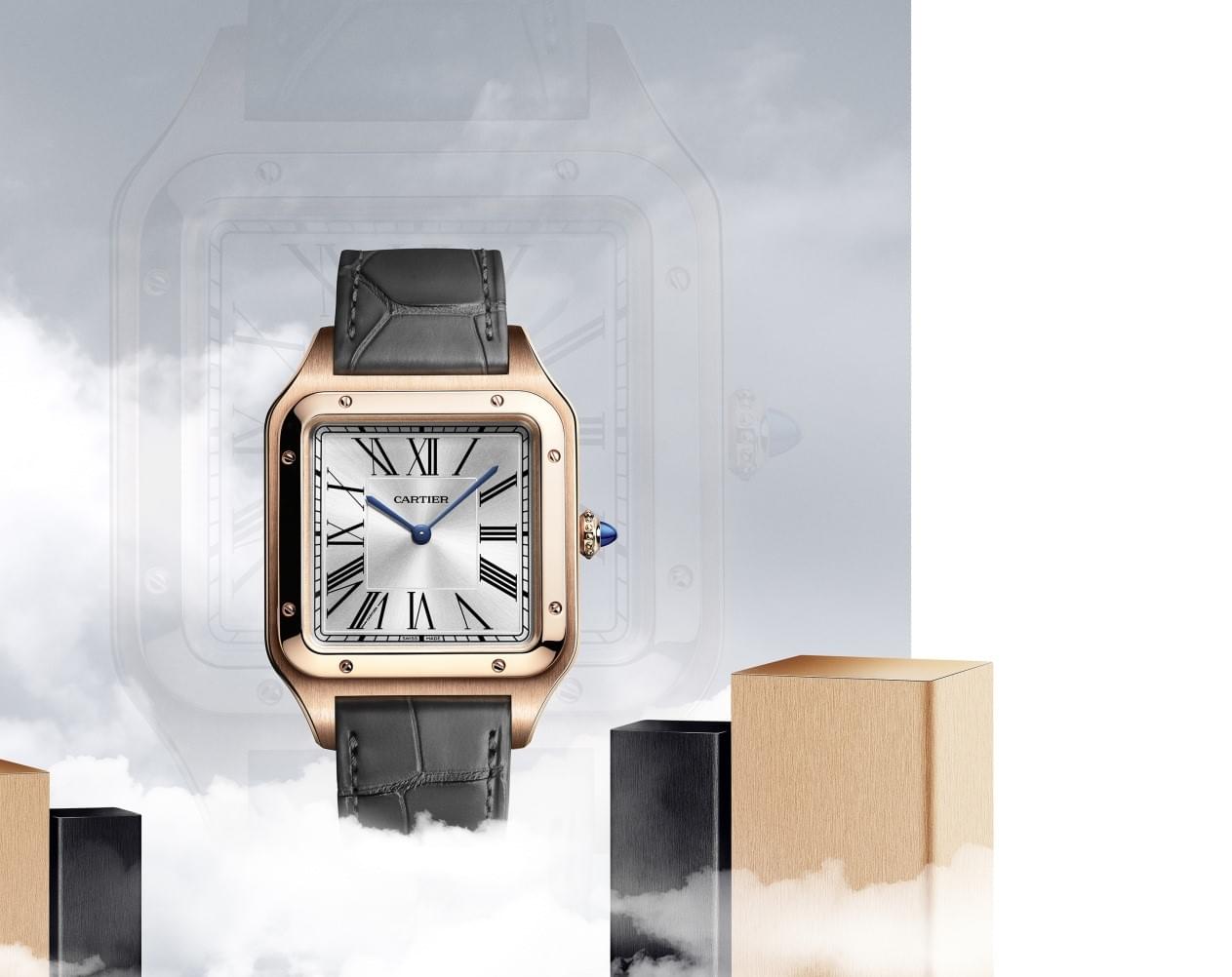 Новые модели часов Santos-Dumont XL от Cartier