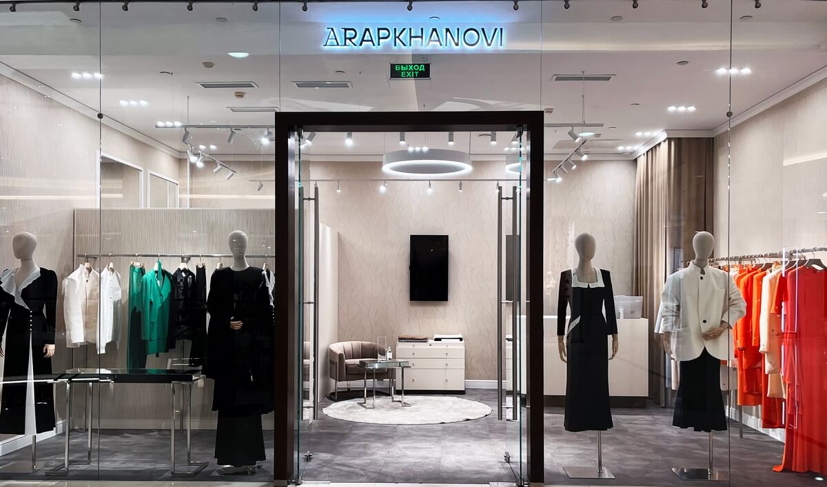 Новый бутик ARAPKHANOVI