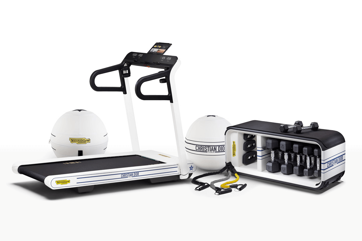 Линейка спортивного инвентаря Dior x Technogym