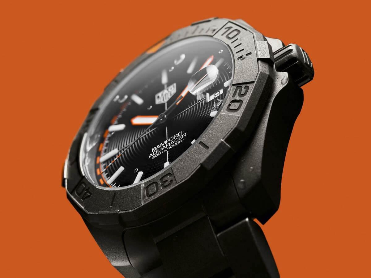 New collaboration between TAG Heuer and Bamford Watch Department