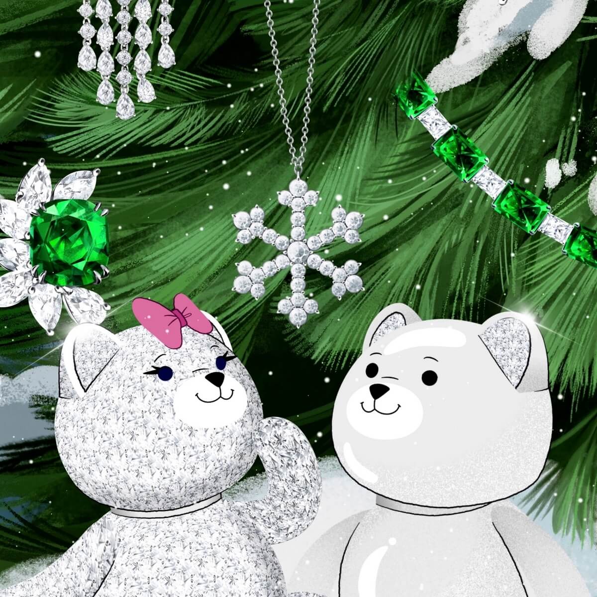 Новогодний мультипликационный проект Mercury