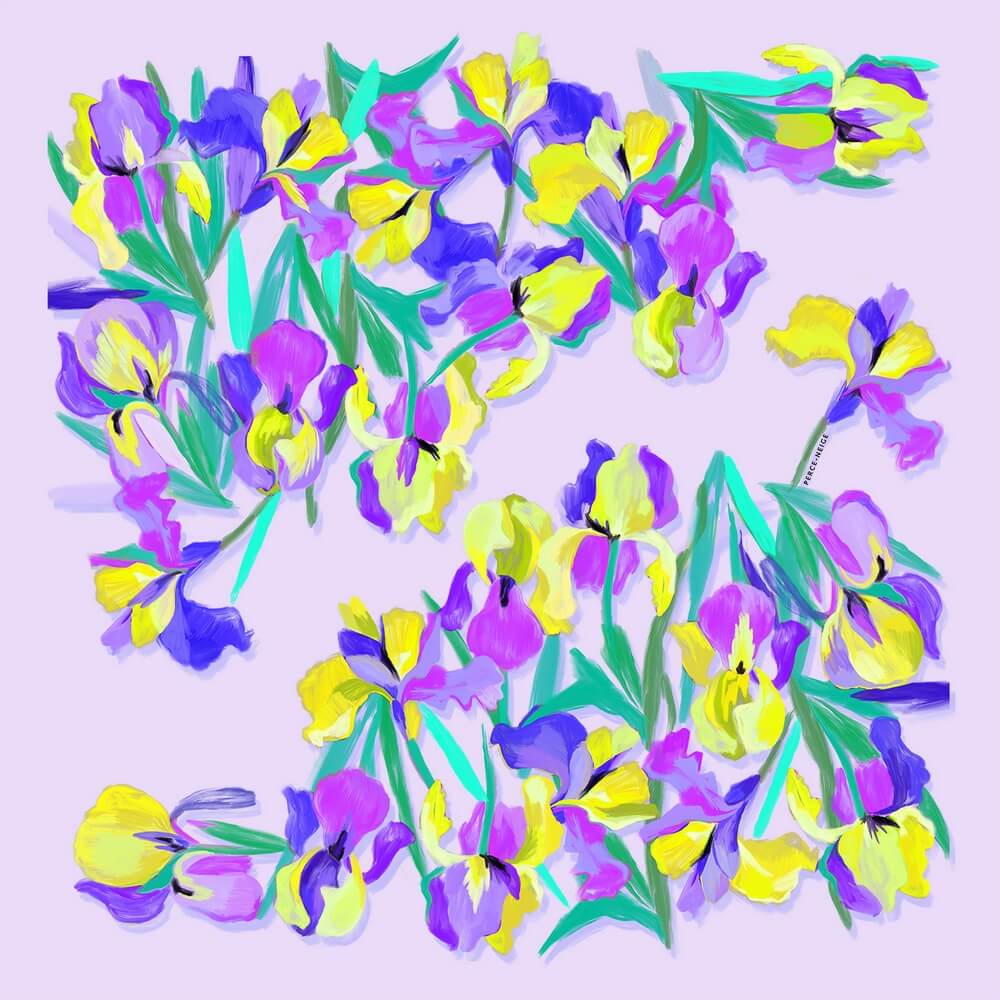 Perce-Neige представляет новую коллекцию шелковых платков