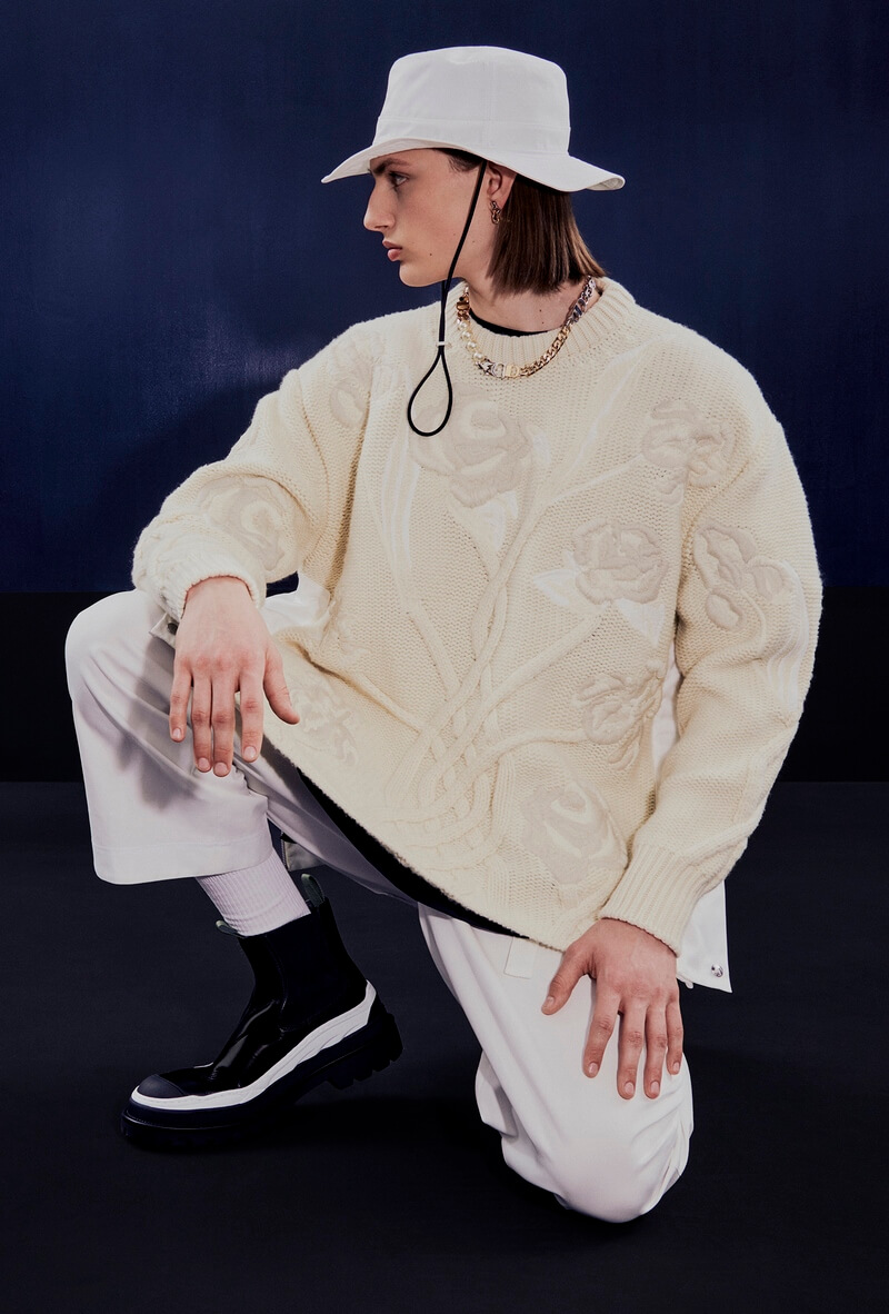 Мужская капсульная коллекция Dior и Sacai