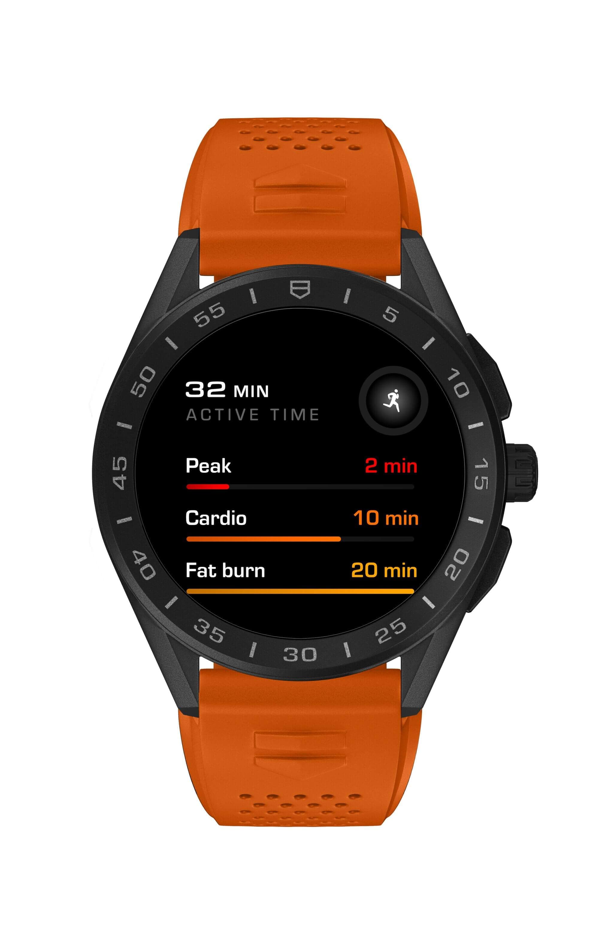 Приложения Wellness для смарт-часов TAG Heuer Connected