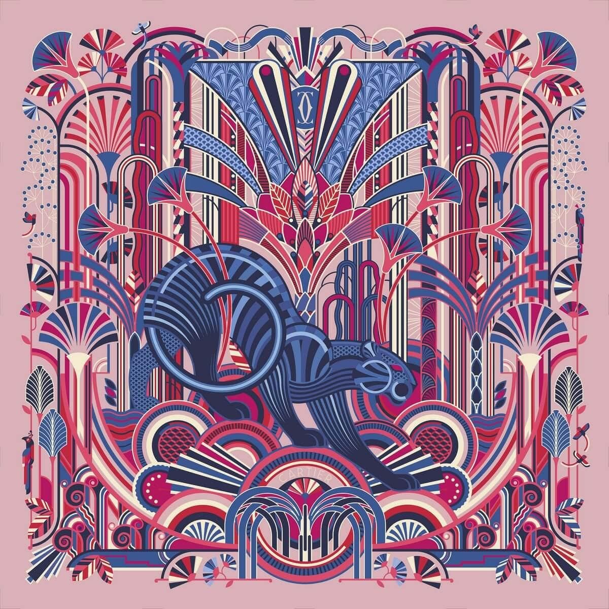 Cartier releases silk scarves