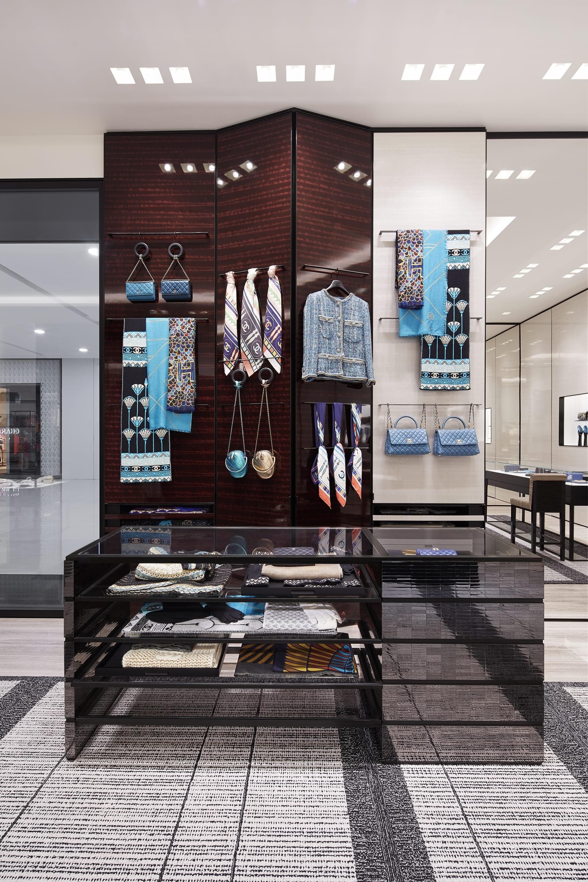 Chanel re-opens renovated boutique in Vremena Goda shopping mall