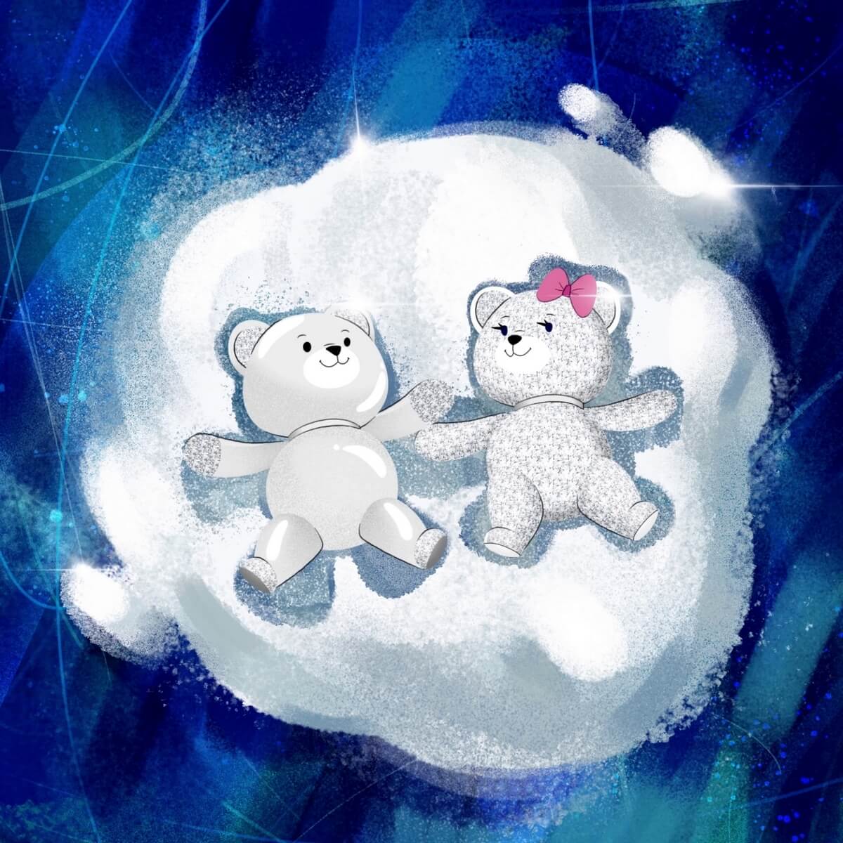 Новогодний мультипликационный проект Mercury