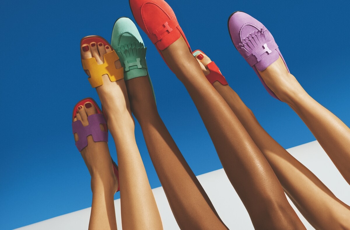 Hermès представляет летнюю коллекцию обуви