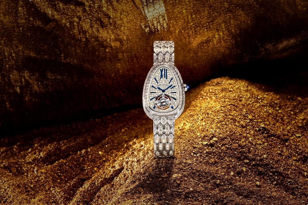 The smallest women` Serpenti Seduttori Tourbillon Bvlgari watches