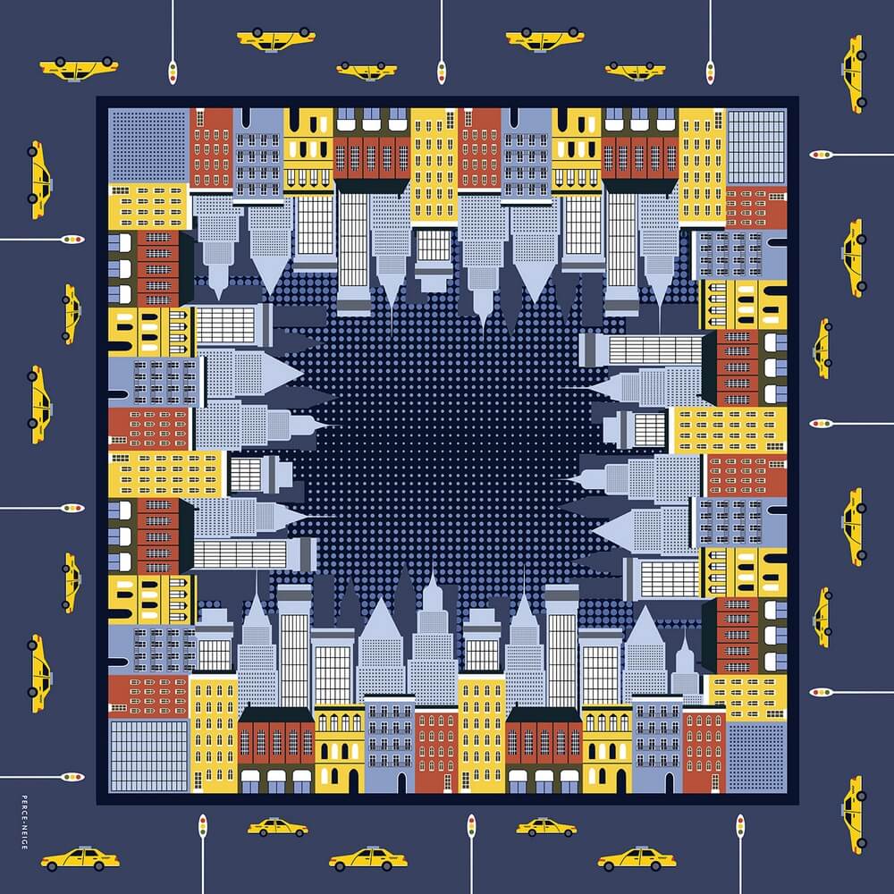 Perce-Neige представляет новую коллекцию шелковых платков