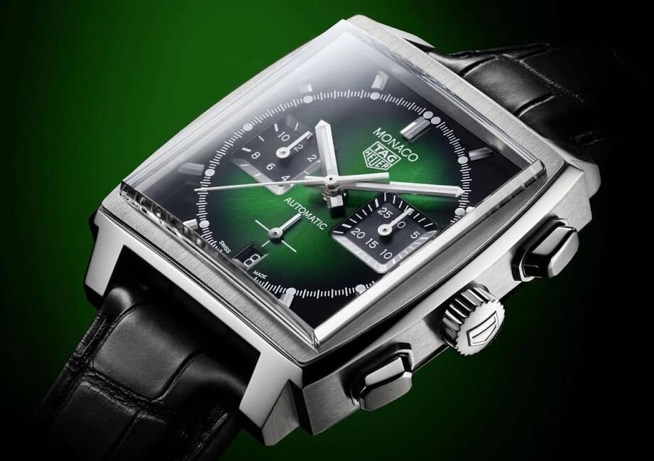 Лимитированная серия TAG Heuer Monaco в зеленом цвете
